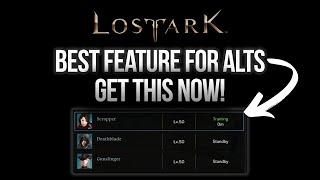 LOST ARK Stronghold Feature You MISSED! Fastest 50-59 Combat Leveling for Alts [Training Camp Guide]