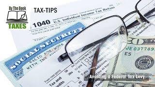 Avoiding a Federal Tax Levy