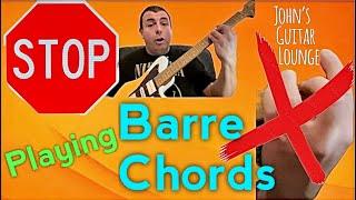 Barre Chord ALTERNATIVES [my most useful guitar lesson]