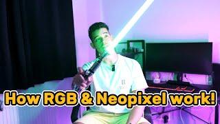 RGB vs Neo-pixel Lightsabers, Find out How They REALLY Work 