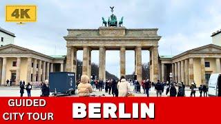 BERLIN  City Center Walking Tour | 4K 60 fps | February 2024