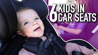 HOW WE FIT 6 KIDS IN OUR MINIVAN!