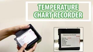 Temperature paper chart recorder for transportation of Medicine, Food, vegetables | VackerGlobal