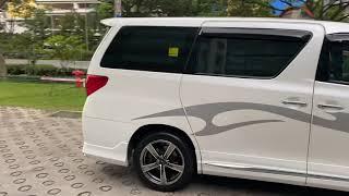 2012 Toyota alphard BODYKIT