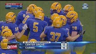 Carmel beats Center Grove in 5A Indiana State Championship