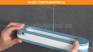 Soporte Multifuncional Adhesivo para Baño - Hoy 35% descuento | Rebajaslocas.com