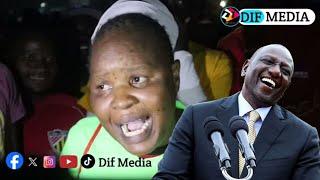 RUTO ALIDANGANYA RAILA ODINGA!! ANGRY MAMA MBOGA LECTURES RAILA ODINGA AFTER AUC CHRONICLES