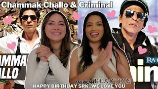 CHAMMAK CHALLO & CRIMINAL Song Reaction | "Ra One" | Shah Rukh Khan | Kareena Kapoor | HBD SRK