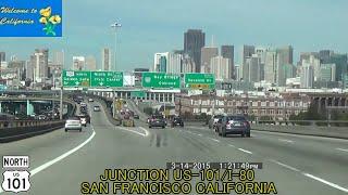 Los Angeles CA to San Francisco CA US-101 2015 HD