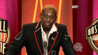 Dennis Rodman's Basketball Hall of Fame Enshrinement Speech