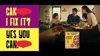 Frisch Kochen mit Maggi Fix gelingt - Spaghetti Bolognese (TV-Spot)