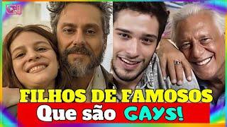 30 FILHOS DE ATORES E FAMOSOS QUE SÃO GAYS, LÉSBICAS E TRANS! #lgbtqia #famosos