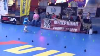 9-й Открытый Детский Кубок по слалому, Жукова Марина 1 место,девочки группа А (2009-2007гг)