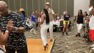 12B Capital City Steppers: Carolina Summer Nights BRUNCH 7/31/22. Dancers: Shani Johnson & Tall Rick