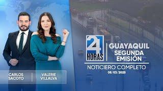 Noticiero de Guayaquil (Segunda Emisión 05/03/25)