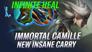 *NEW* OVERPOWERED BUILD | IMMORTAL CAMILLE! WILD RIFT CAMILLE GAMEPLAY| RiftGuides | WildRift