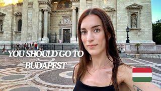 Budapest TRAVEL VLOG: top things to see, food tour | Travel guide 