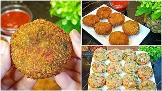 Agar Ghar walo ko Khush kerna ha to ️ Chicken Vegetable Kabab ki ye Recipe aik bar zarur try kerian