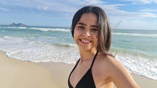 Um dia na praia *beach* - MARI BRITO COM VOCÊS