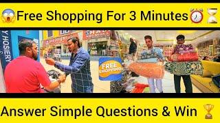 Free Shopping For 3 Minutes|Q & A Simply And Win  |Don't Miss End | Most Viral Saaz Designer