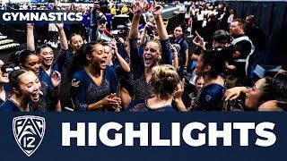 Cal scores 197.7125, advances to NCAA National Championship | 2024 Women's Gymnastics Highlights