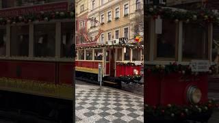 Prague Christmas  Tram (Prague ) #shorts #christmas #prague #europe #travel #tourism #world