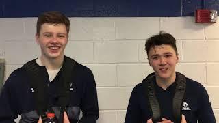 West Geauga basketball: Josh Irwin and Peyton Bissler