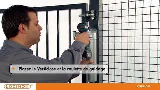 Ferme-portail vertical hydraulique Locinox - Verticlose | Bricozor.com