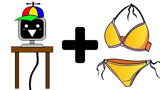 Mr. Fun Computer + SWIMWEAR = ??? Incredibox Sprunki Animation Big Complitation