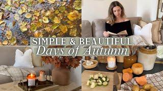 Simple, Beautiful Days of Autumn in England | Country Decor, Seasonal Cooking, Slow Living FALL Vlog