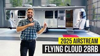 2025 Airstream Enhancements – Flying Cloud 28RB Luxury Travel Trailer Walk Through Tour