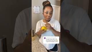 They were right!!!! I will not be juicing my lemons the same way.  #hacks #shorts