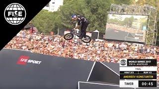 Konstantin Andreev - 2nd Final UCI BMX FREESTYLE PARK - FISE Montpellier 2017