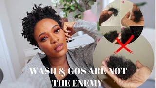 Wash and gos will NOT break your hair - How to prevent breakage/knots