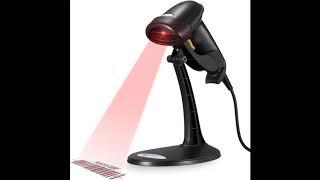 Review: TaoTronics Barcode Scanner Handheld Wired Bar Code 1D USB Laser Scanner with Adjustable...