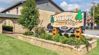 A Video Tour of Taylor Ridge Apartments