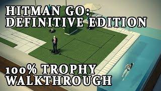 Hitman GO Definitive Edition 100% Walkthrough Trophy guide