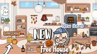 NEW UPDATE FREE HOUSE Halloween DesignToca Boca House Ideas [House Design] | TocaLifeWorld