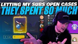 I Let My Subscribers Spend $1500 On GGDROP..  (Knife Skin Giveaway)