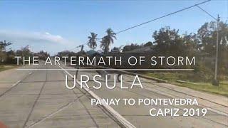 The AFTERMATH of Typhoon Ursula 1: Along Panay to Pontevedra road, Capiz in 4K