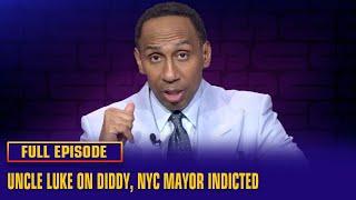 Uncle Luke explodes about Diddy. Eric Adams indicted. Finebaum on CFB latest. WNBA racism