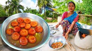 সুজির মিষ্টি রসালো নরম তুলতুলে│sujir misti recipe Bangla│semolina sweet recipe