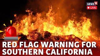 Los Angeles Fire LIVE Update | Santa Ana Winds A Catalyst To California Wildfire | LA Wildfire |N18G