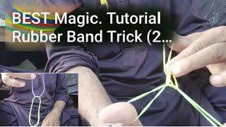 best magic tutorial rubber band tricks || qasim magic tricks #magic #youtubevideo #viralvideo #video