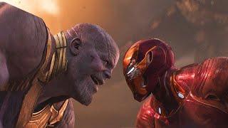 Avengers Infinity War "Thanos vs Iron Man" Español Latino (HD)