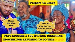 UNBELIEVABLE HIW YUL & PETE EDOCHIE ATTÁÇK MRS JOSEPHINE EDOCHIE BECAUSE SHE HAS REFUSED TO SUPPORT.