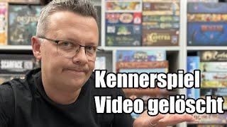 Das Kennerspiel des Jahres Video wurde von mir gelöscht! Hintergründe und Statement