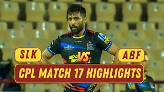 CPL 2024 17th Match Highlights | Saint Lucia Kings vs Antigua & Barbuda Falcons