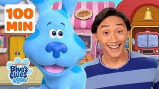 Blue and Josh Skidoo and Find Clues around the Neighborhood  | 1+ Hour | Blue's Clues & You!