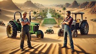 Start 0$ in DESERT OASIS! 1vs1 with @FarmingGenius 